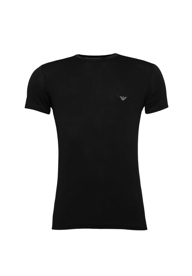 

Футболка с коротким рукавом Emporio Armani, черный