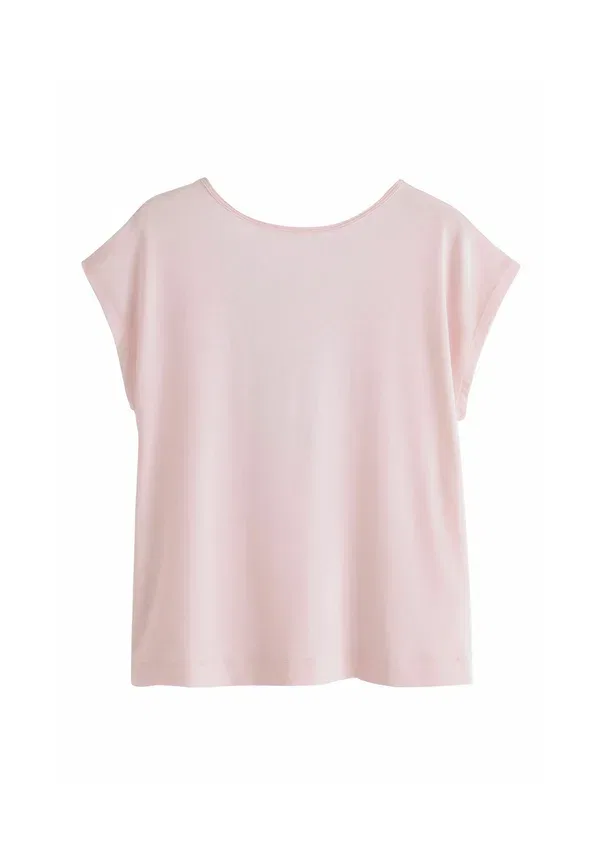 Футболка Regular fit active cross back cap sleeve t-shirt, бренд Next, розовый — фото 3