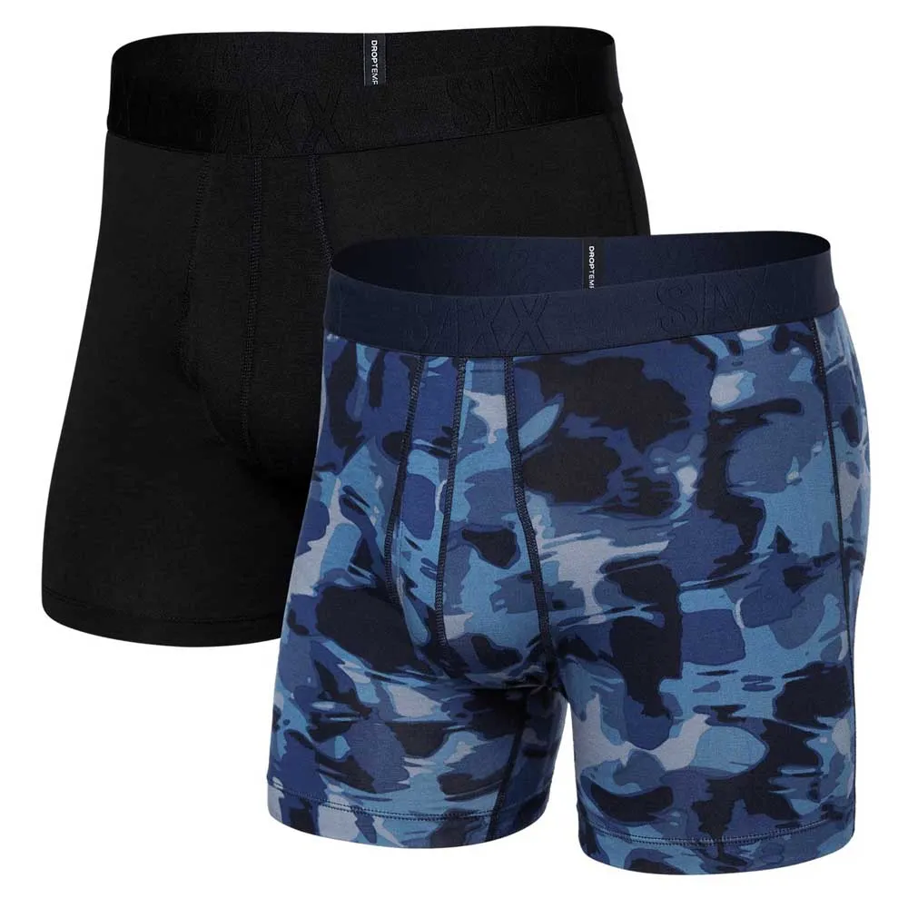

Трусы-боксеры SAXX Underwear DropTemp Cooling Brief Fly 2 units, черный