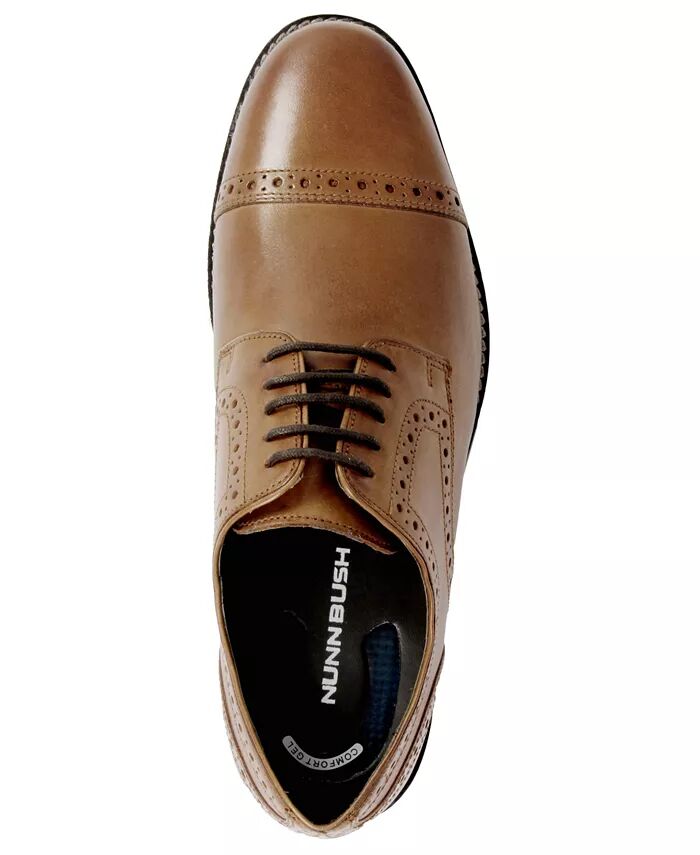 Мужские оксфорды Norcross Brogue Nunn Bush, коричневый — фото 3
