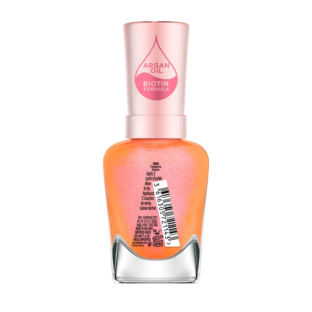 Лак для ногтей Color therapy nail color Sally Hansen, цвет Tangerne Dream, 14,7 мл. — фото 2