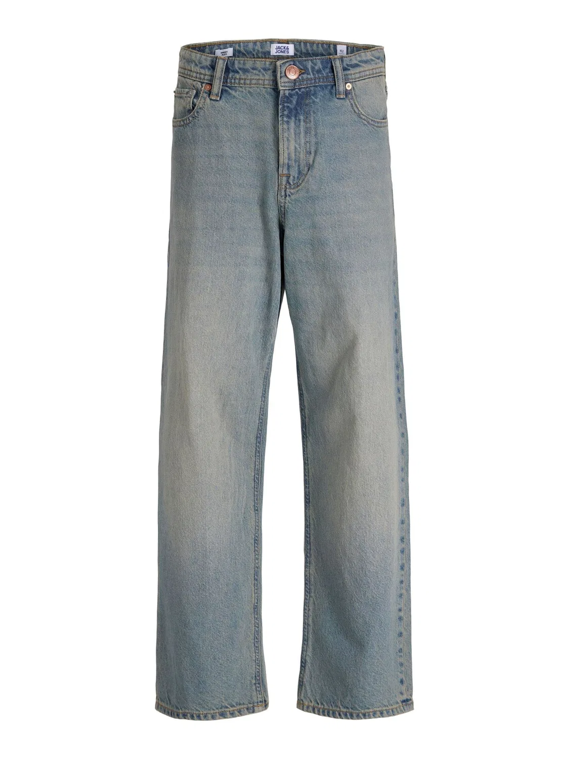 Джинсы свободного кроя, JACK & JONES Junior, синий деним