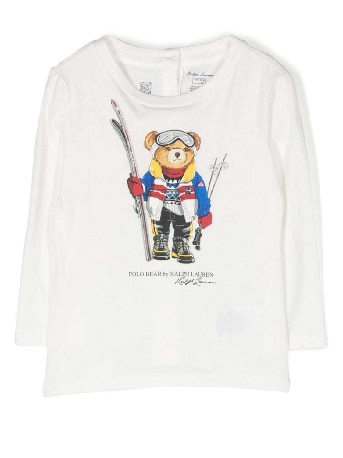 

Ralph Lauren футболка Polo Bear с длинными рукавами, белый