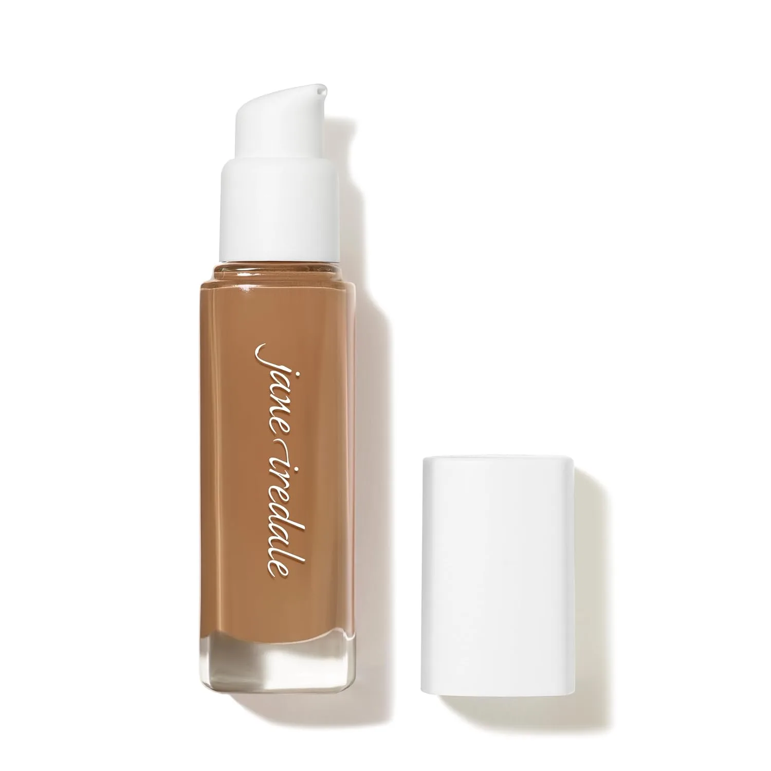 Тональный крем Jane Iredale Skintuition SPF 30 для придания коже сияния, улучшает и защищает кожу, среднее покрытие, естественный финиш, веганский, не тестируется на животных., 56 Medium Dark