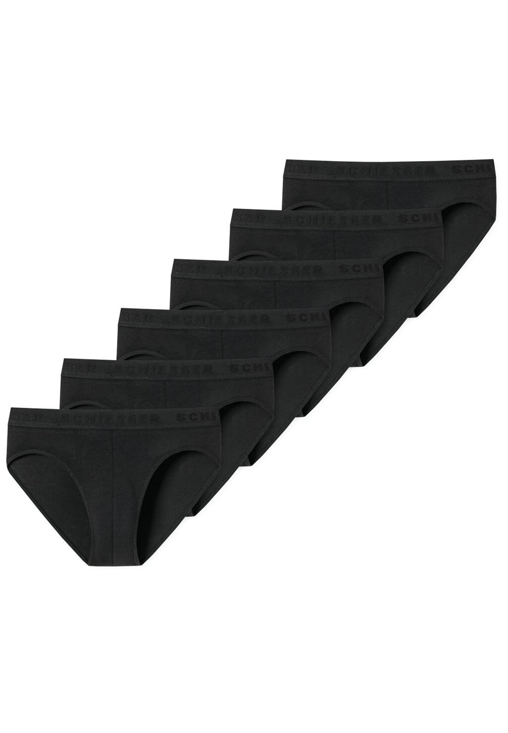 

Трусы 6ER PACK Schiesser, цвет schwarz