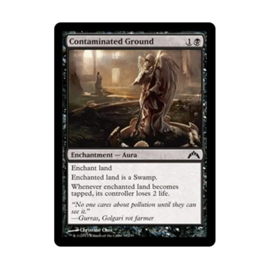 

CCG Загрязненная земля (C) (фольга), MTG - Gatecrash