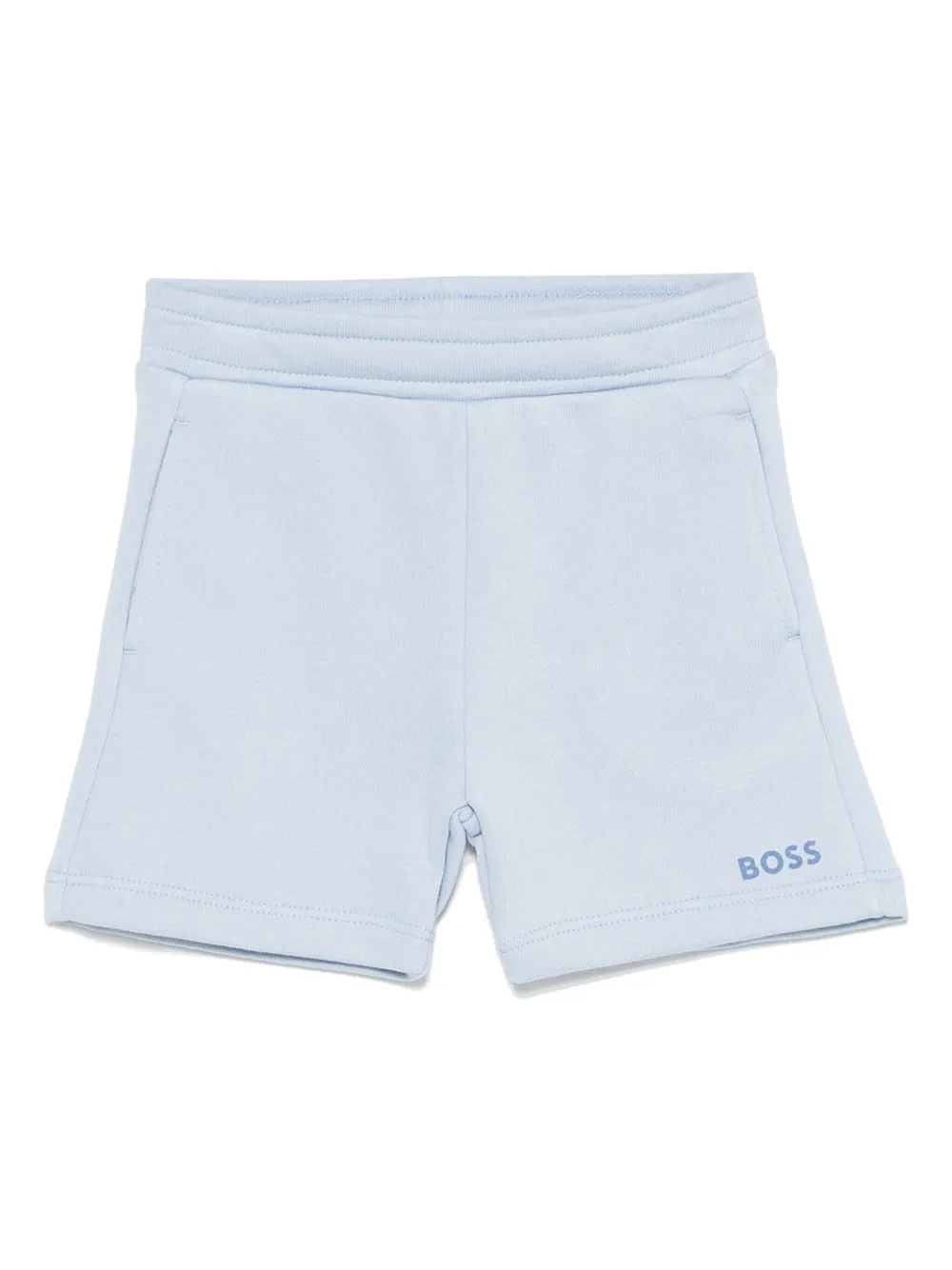

Шорты с логотипом BOSS Kidswear, синий