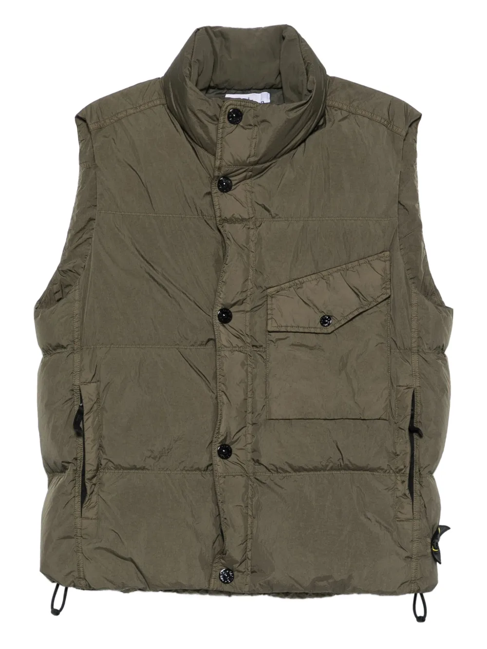 

Жилет Crinkle Reps NY Stone Island, зеленый