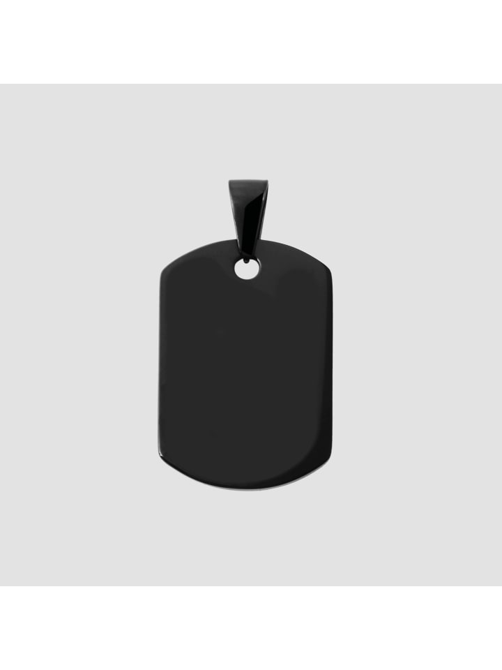 

Adeliás Кулон унисекс - гравированный кулон из нержавеющей стали черного цвета