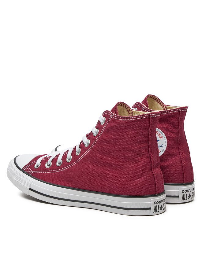 Кроссовки Chuck Taylor All Star Canvas M9613 Converse, красный — фото 3