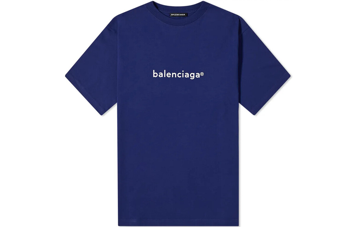 

Мужская футболка Balenciaga, синий