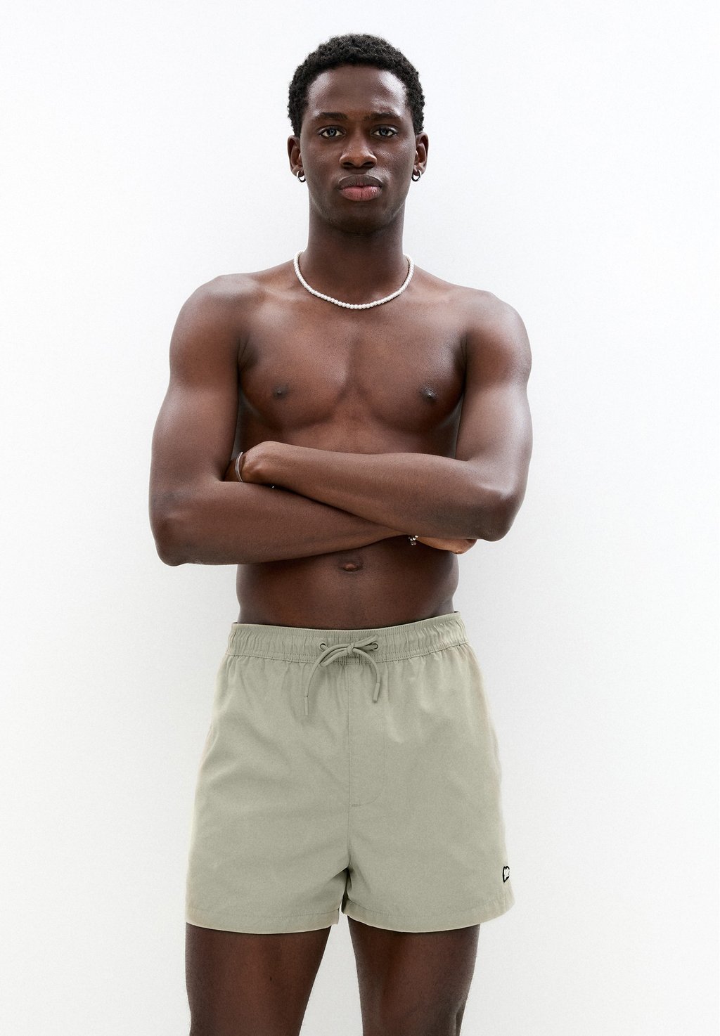 

Пляжные шорты 2 PACK PULL&BEAR, серый