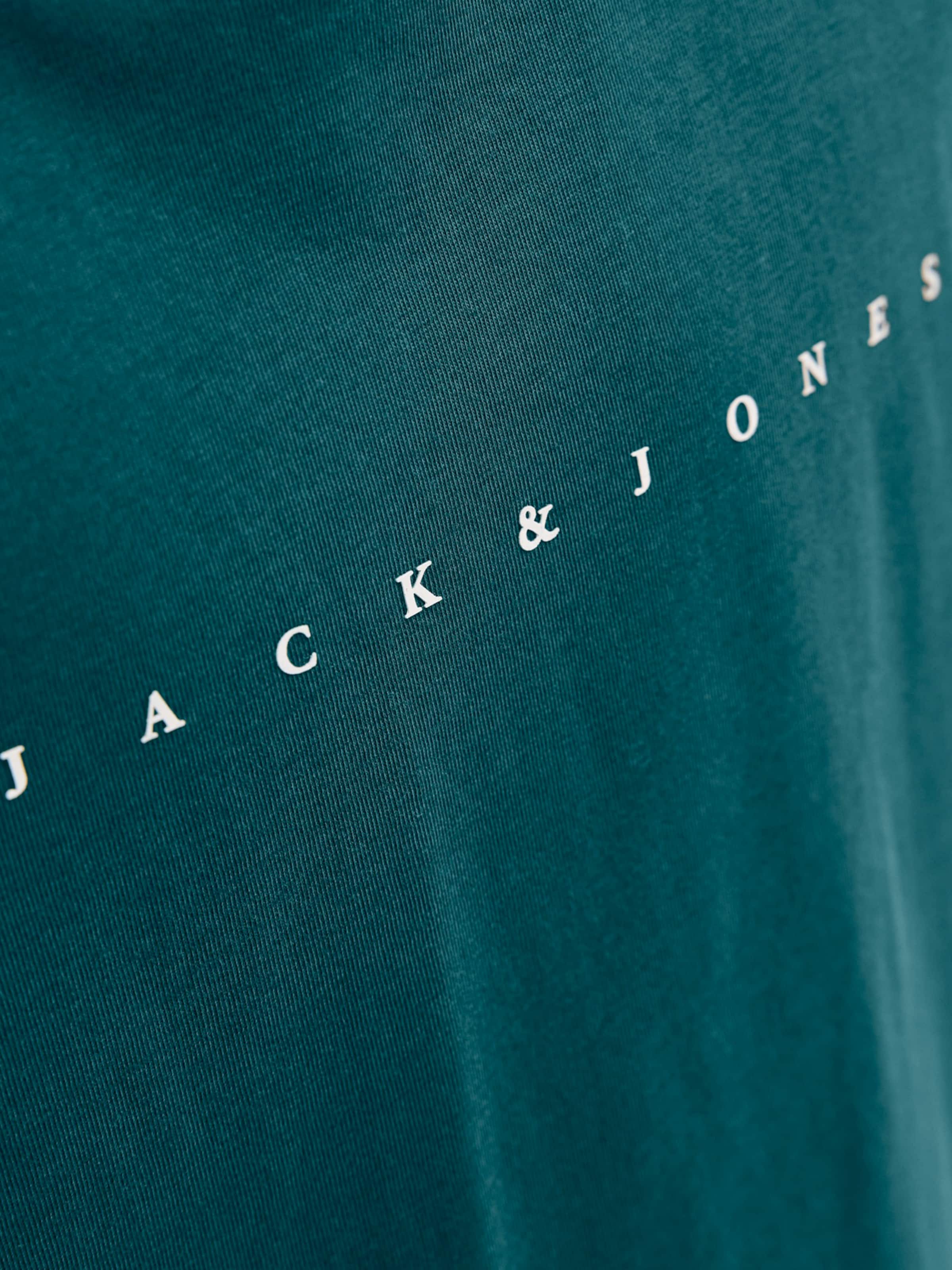 Jack & Jones Junior Футболка 'JJESTAR' в цвете Petrol — фото 2