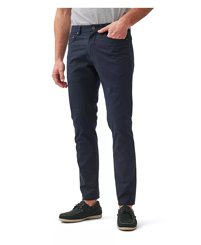 

Мужские джинсы Gunn Straight Fit с пятью карманами Rodd & Gunn, синий
