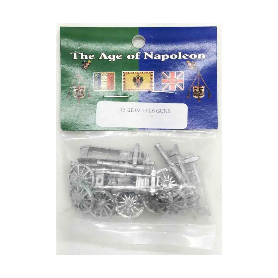 

12-фунтовая пушка, Age of Napoleon - Russian - Equipment (15mm) (Blue Moon)