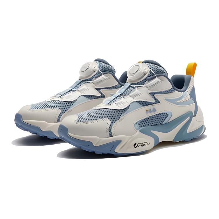 FILA KIDS Детские кроссовки для бега Low top, устойчивые к скольжению и истиранию, Gray Blue — фото 4