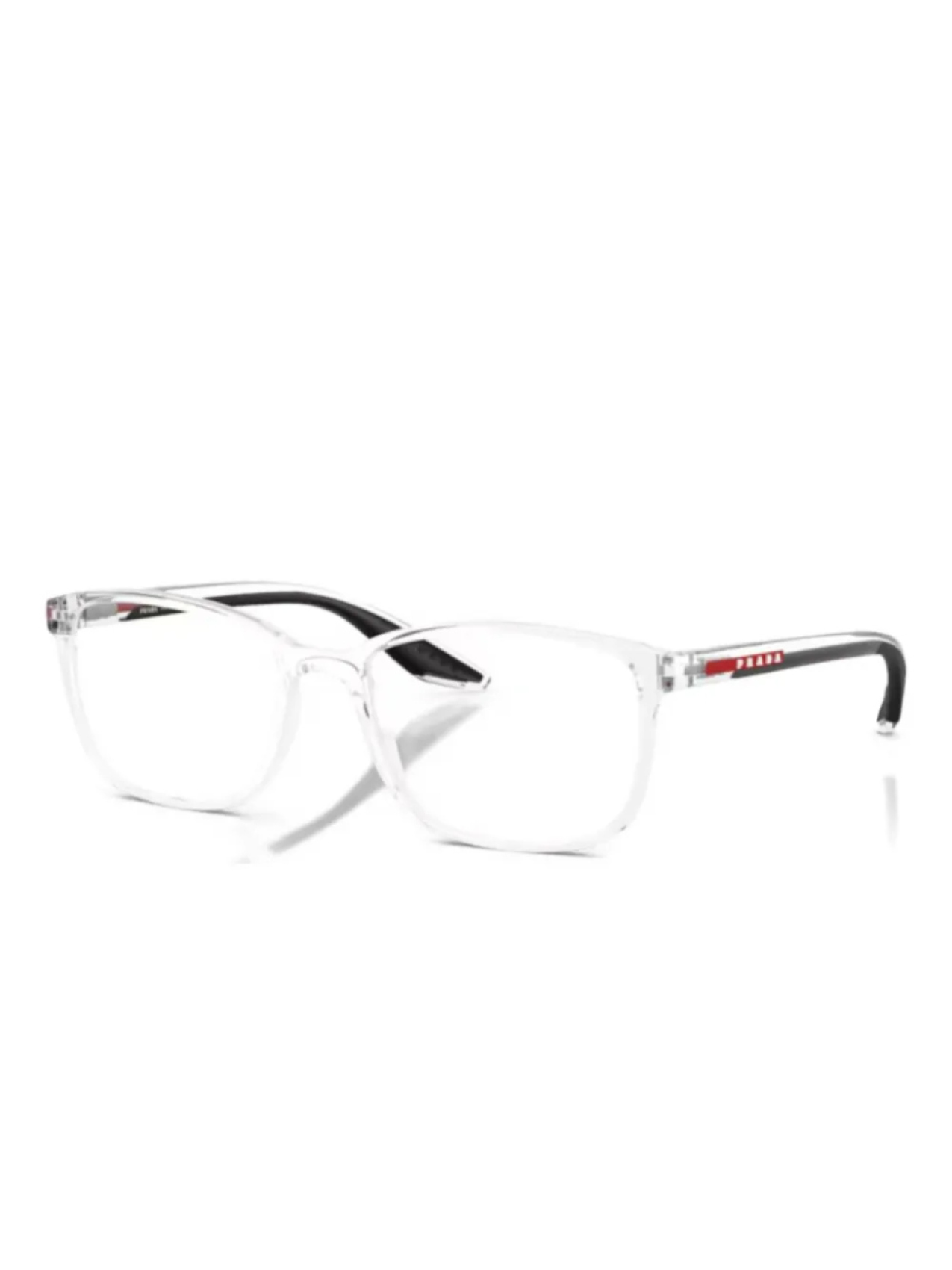 

Очки Prada Linea Rossa 07RV в прямоугольной оправе, белый
