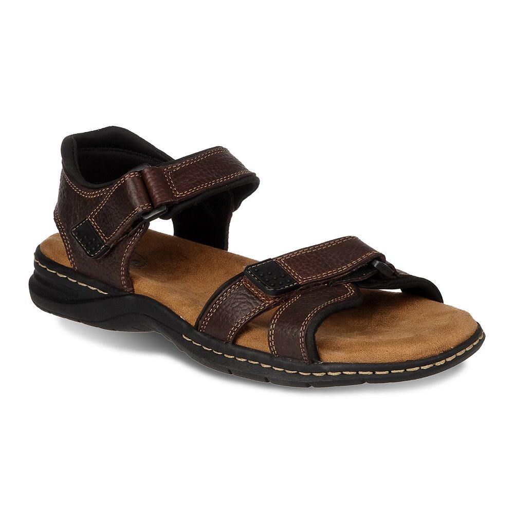 

Scholl's Gus Мужские сандалии River LifeStride, цвет Briar Brown