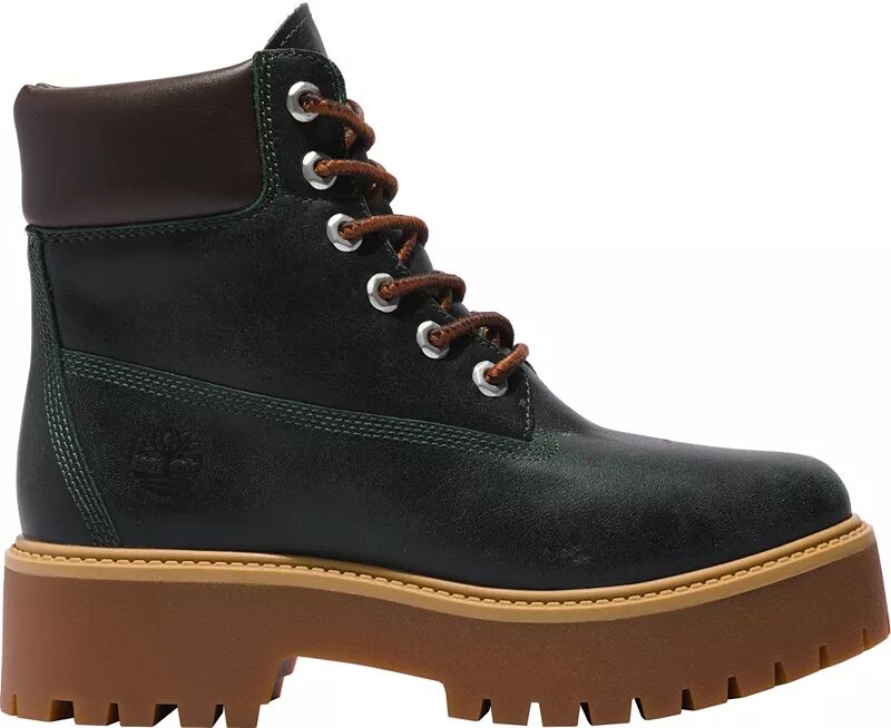 

Женские водонепроницаемые ботинки Timberland Stone Street 6 дюймов, 200 г, темно-зеленый