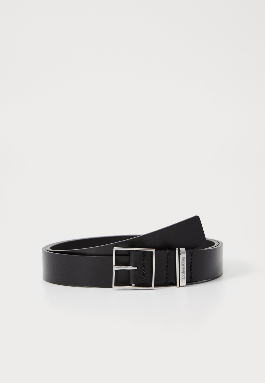 

Ремень MUST SQUARE BUCKLE BELT Calvin Klein, черный