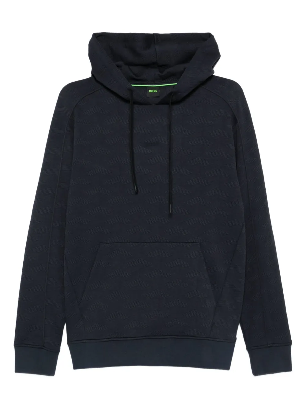 

Толстовка с капюшоном Mirror BOSS, синий