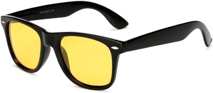 

Солнцезащитные очки для мужчин, поляризованные, для женщин, с зеркальными синими линзами, для ночного вождения, с защитой UV400, летние солнцезащитные очки VFDHN, 7 Black Night Vision