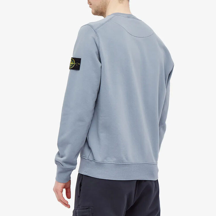 Толстовка мужская Powder Blue Stone Island, розовый/голубой — фото 3
