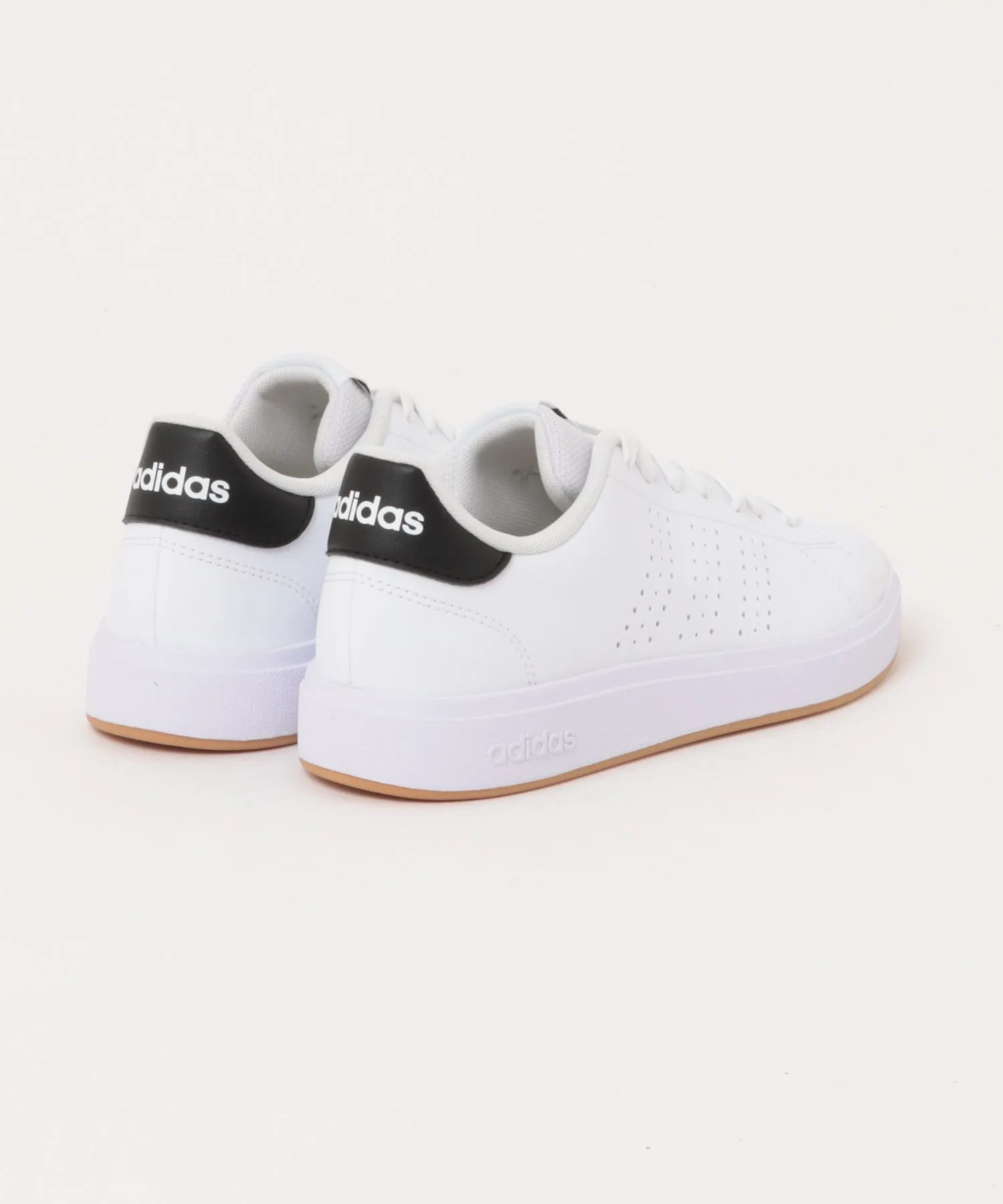 Мужские кроссовки ADVANCOURT BASE 2.0 U adidas бело-черные — фото 2