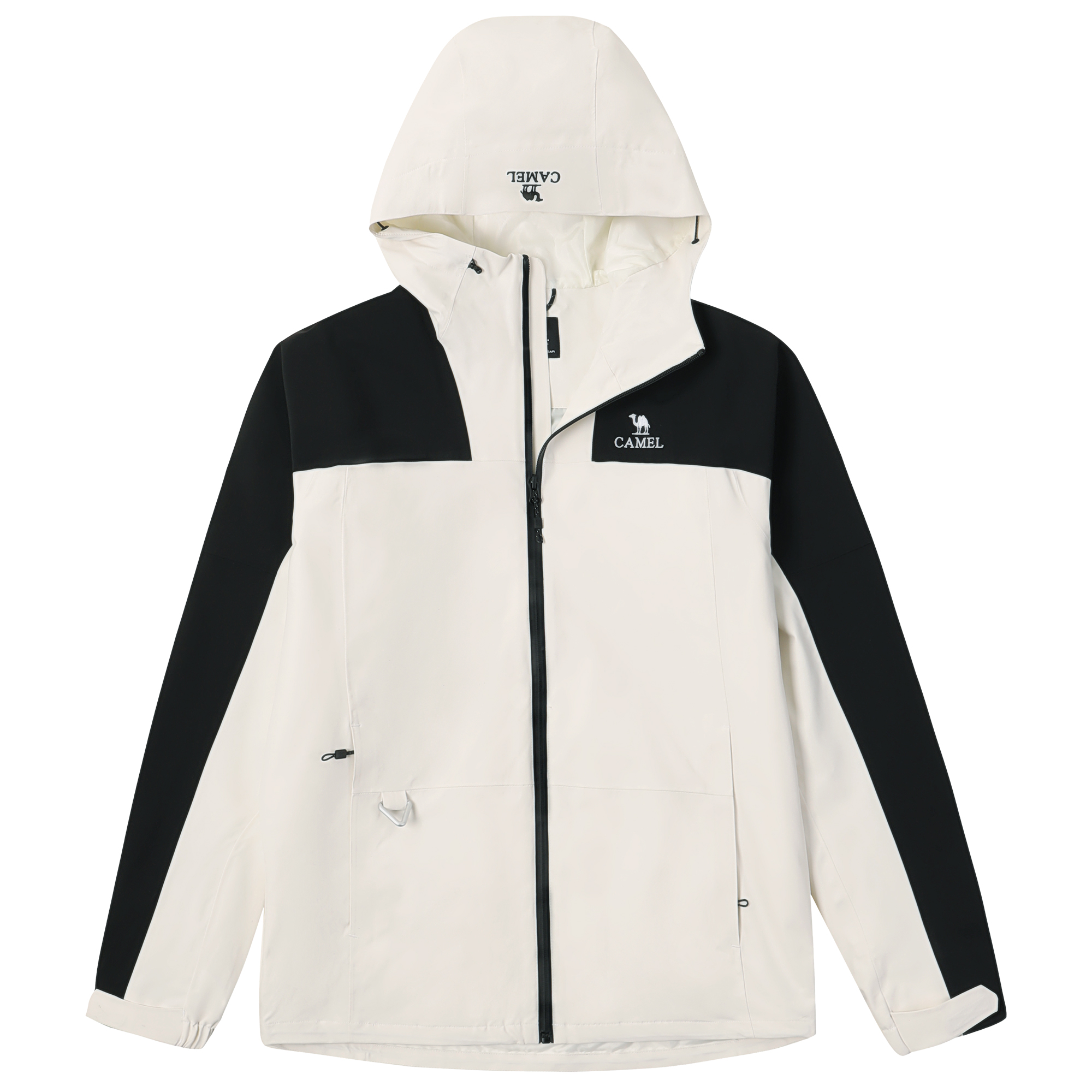 

Ветровка мужская CAMEL, Warm White/Phantom Black, Белый, Ветровка мужская CAMEL, Warm White/Phantom Black