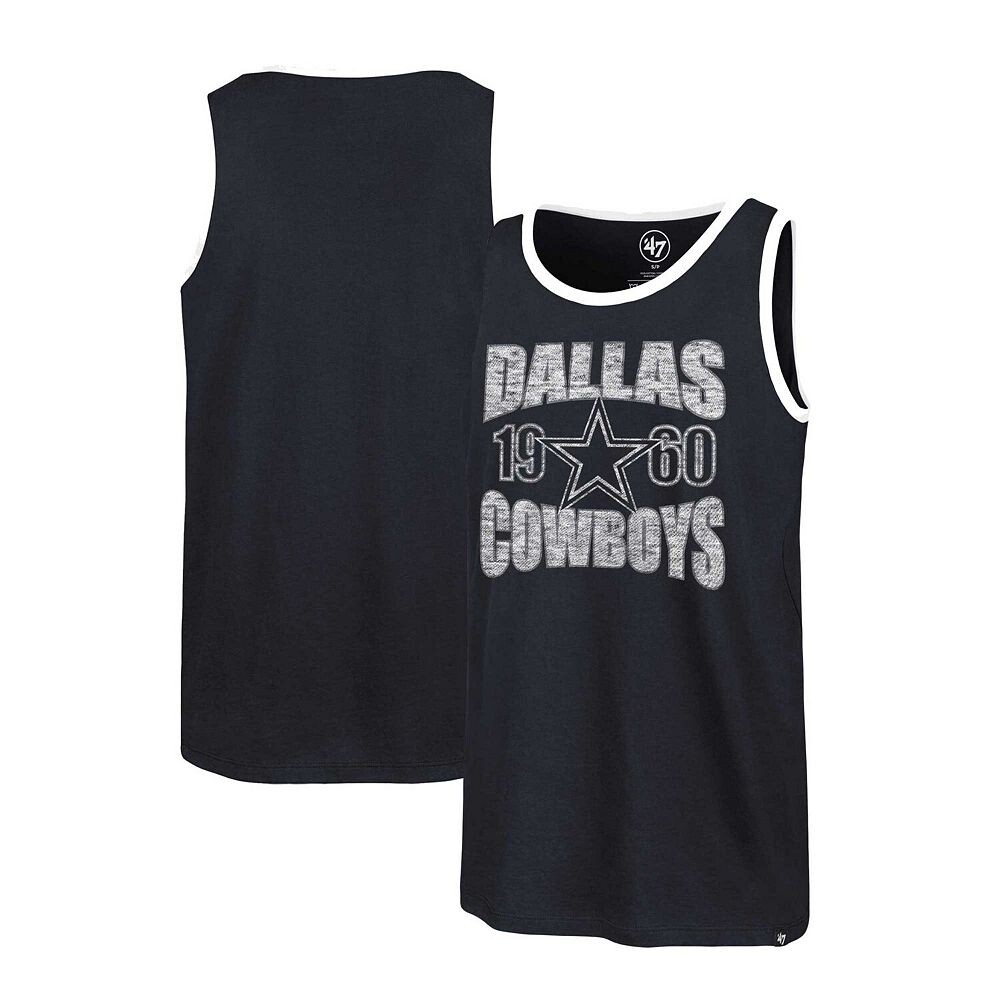 

Мужская темно-синяя майка Dallas Cowboys '47 Upload Franklin, цвет Cow Navy