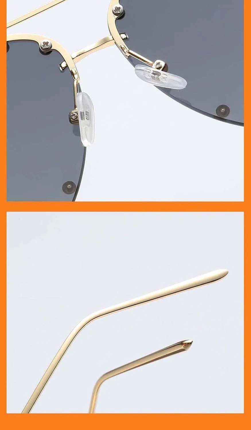 

Металлические ретро-солнцезащитные очки 2026 года для мужчин и женщин, для отдыха на природе, стрельбы и отдыха на улице (Цвет: B, Размер: Средний) MTZJH, E