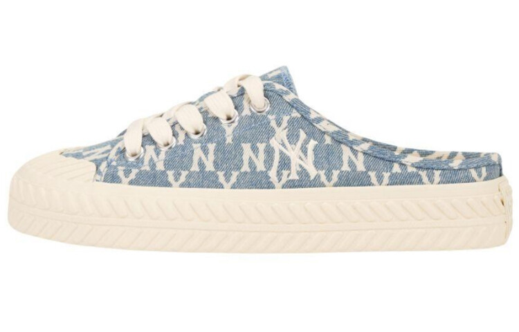 

Кеды MLB Playball Mule Canvas Shoes Unisex Low-Top Blue
