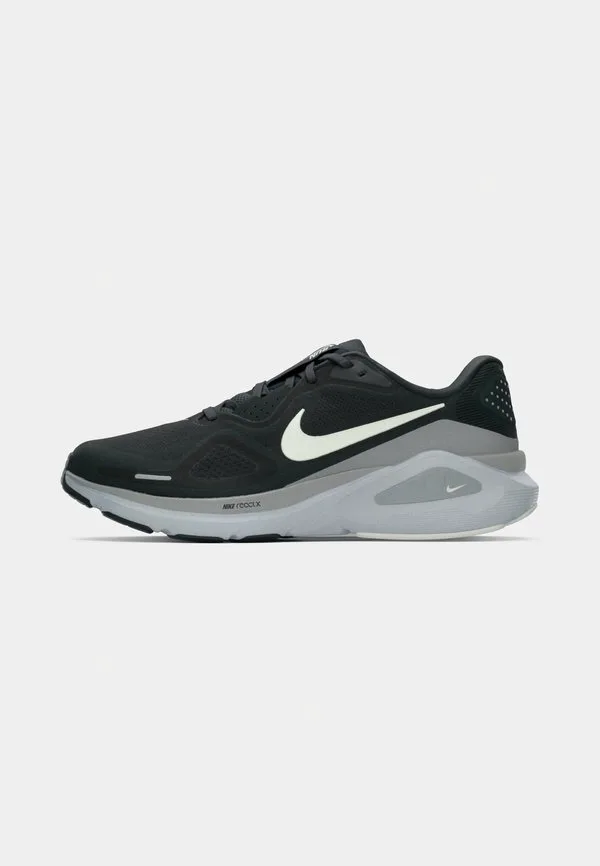 Беговые кроссовки structure 26 Nike Performance, Anthracite/Sail/Light Smoke Grey/Pure Platinum-Coloured — фото 2