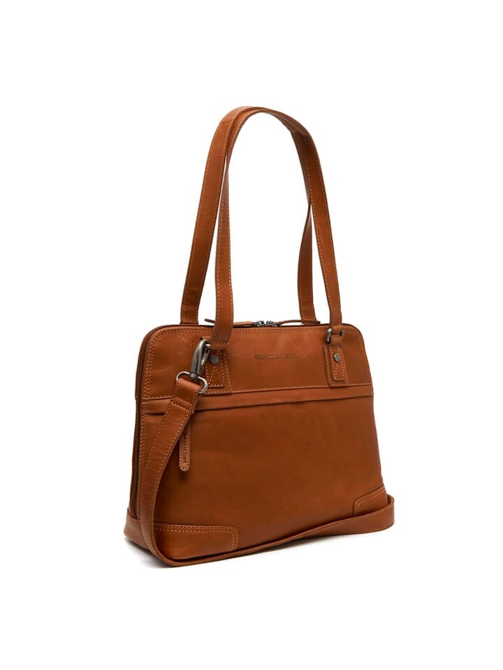 

Наплечная сумка The Chesterfield Brand Belgrado Schultertasche Leder 32 cm Laptopfach, коричневый