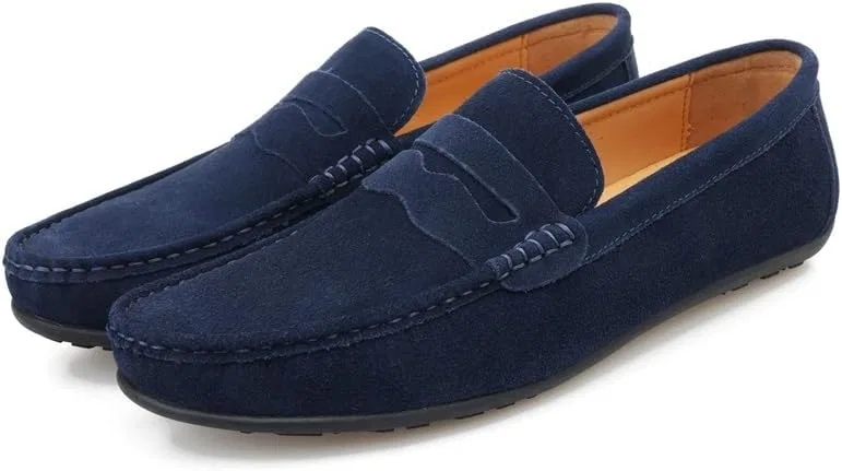 Лоферы мужские JIADELI, модель Loafers, глубокий синий — фото 4
