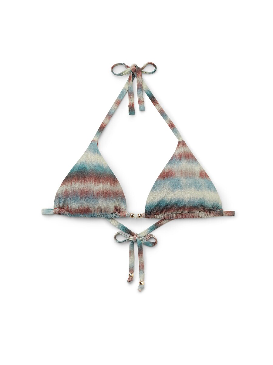 

Треугольный бикини-топ CALZEDONIA Glittery Tie-Dye, разноцветный