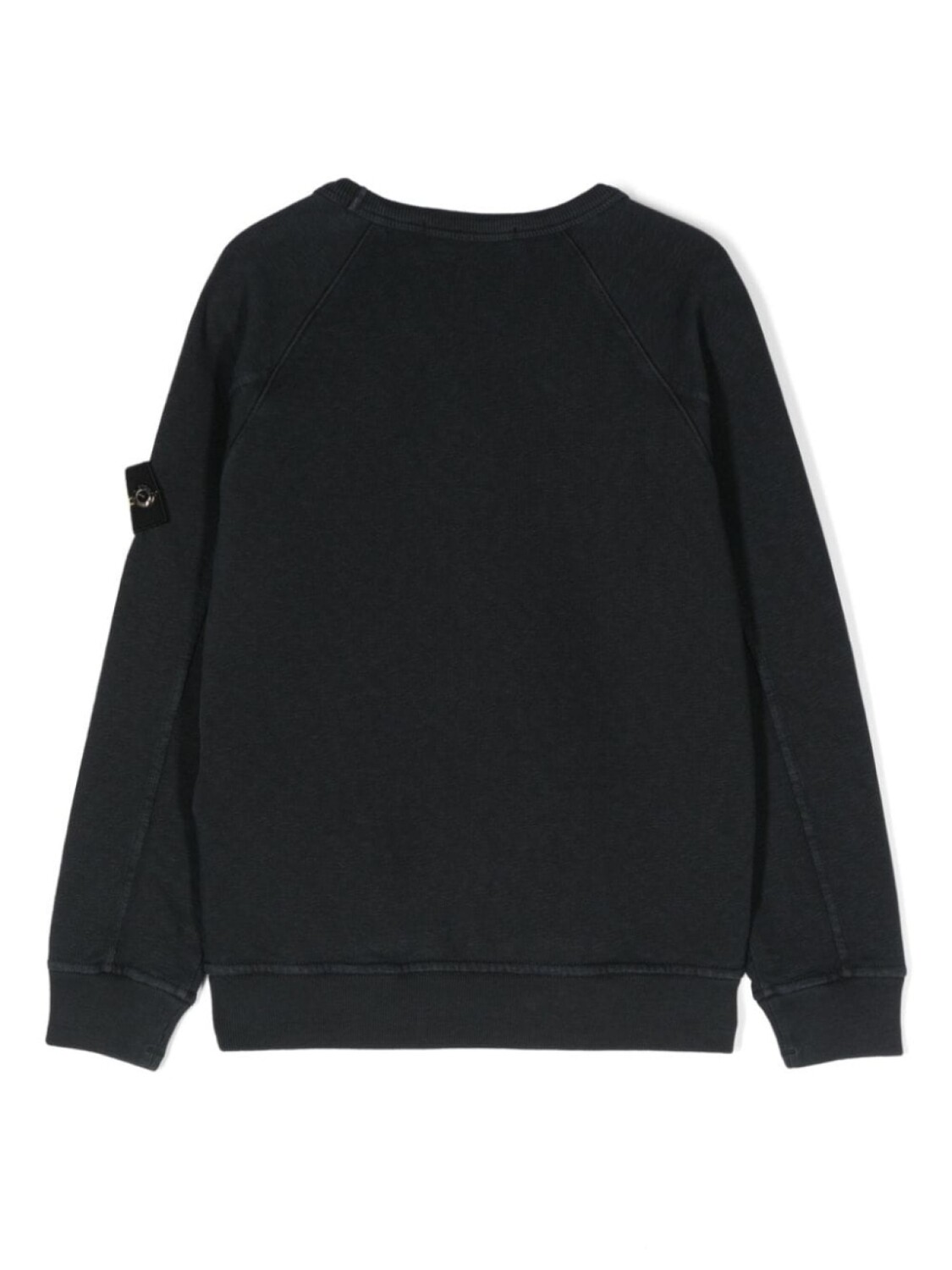 Хлопковая толстовка с логотипом компаса Stone Island Junior, синий — фото 2