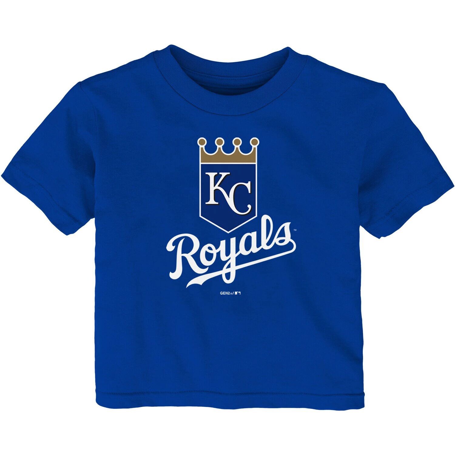 

Футболка с основным логотипом Infant Royal Kansas City Royals Team Outerstuff