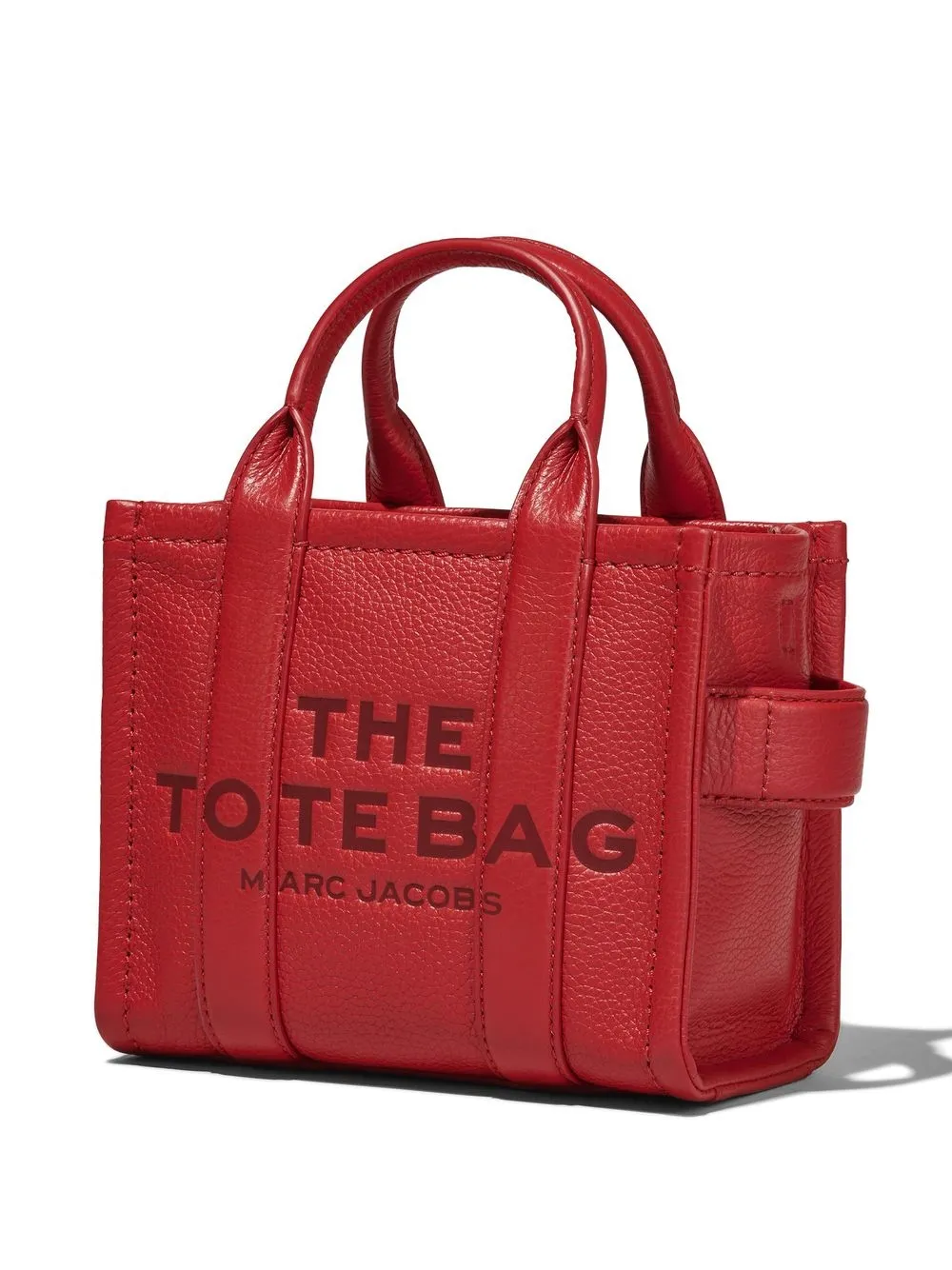 Сумка The Leather Crossbody Tote MARC JACOBS, красный — фото 4