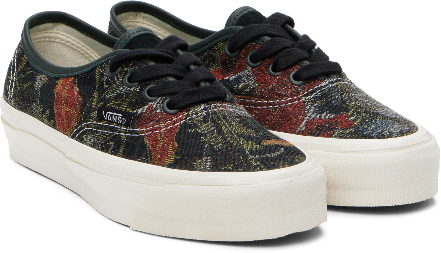 Черные кроссовки Premium Authentic 44 Jacquard Vans — фото 4