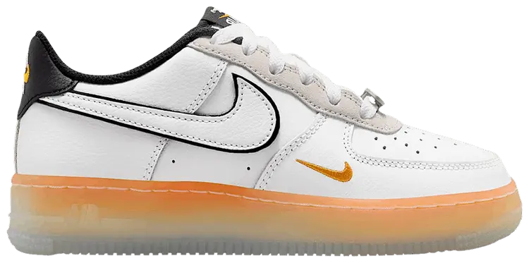 

Кроссовки Nike Air Force 1 White Black Orange