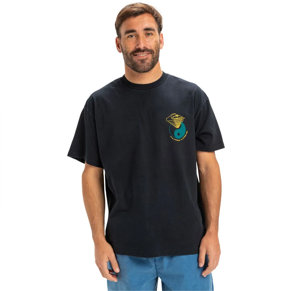 

Футболка с коротким рукавом Quiksilver Hw Hypnotic Wave, черный