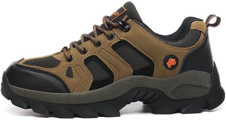 

Мужские походные кроссовки, Легкие, с нескользящей подошвой, дышащие, низкие кроссовки для походов, трекинга, прогулок и альпинизма Hhhchpm, коричневый