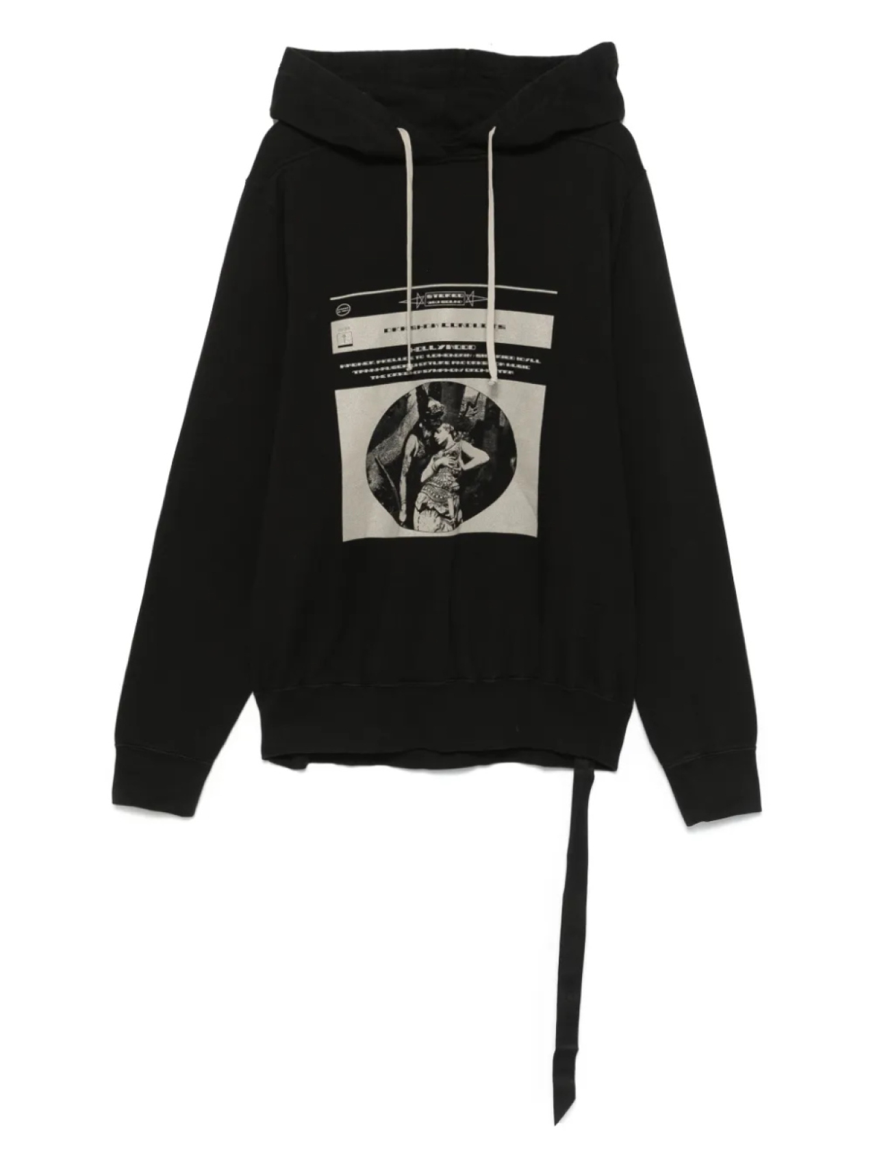 

Толстовка с графическим принтом Rick Owens DRKSHDW, черный
