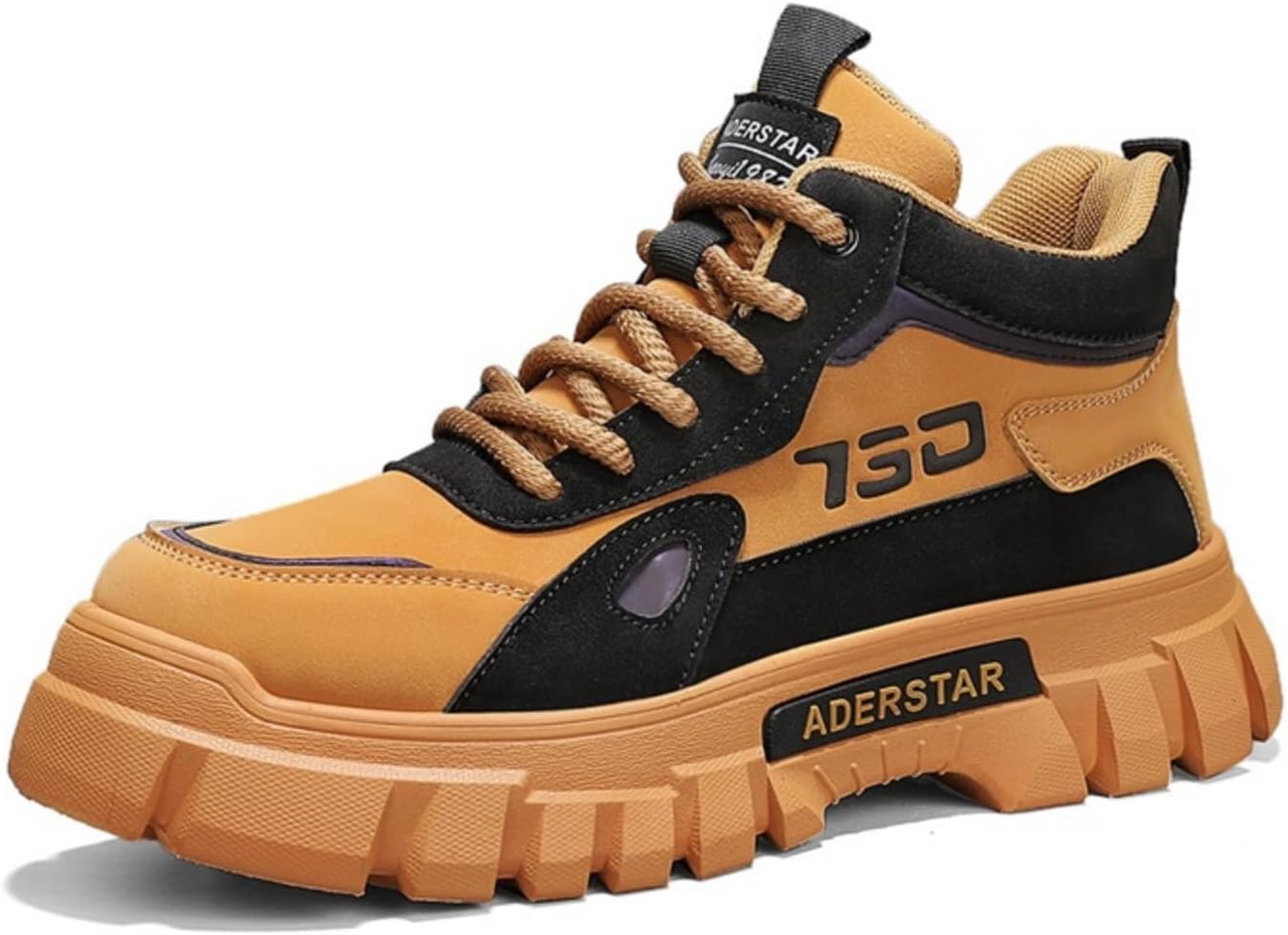 

Мужские высокие спортивные кроссовки, оливково-зеленые и черные камуфляжные боевые ботинки с уникальным крыловидным дизайном, прочной толстой подошвой, подходят для активного отдыха и городской одежды Aokisx