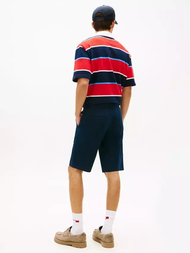Шорты-чиносы из саржи Scanton Tommy Hilfiger, Dark Blue — фото 3