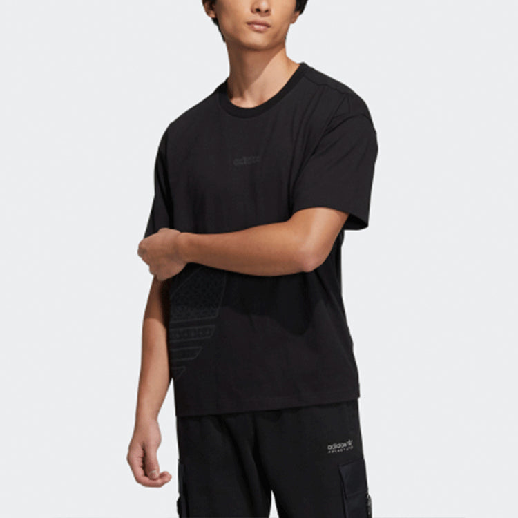Футболка adidas originals CNY Sports Round Neck Short Sleeve Black T-Shirt HC0574 — фото 4
