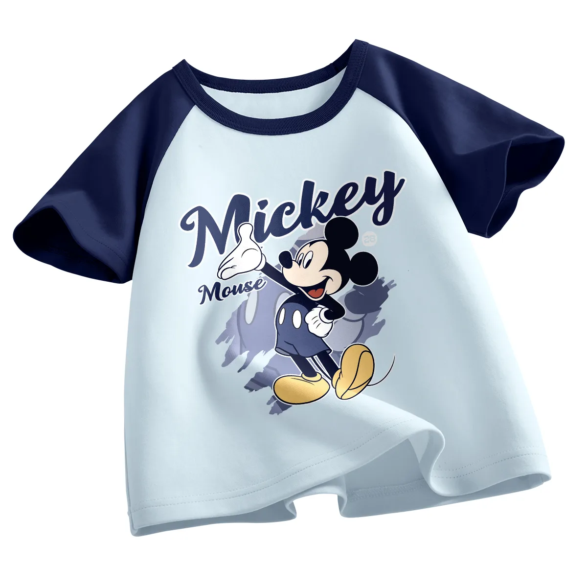 Детская футболка с круглым вырезом Disney, Hello, Sky Blue
