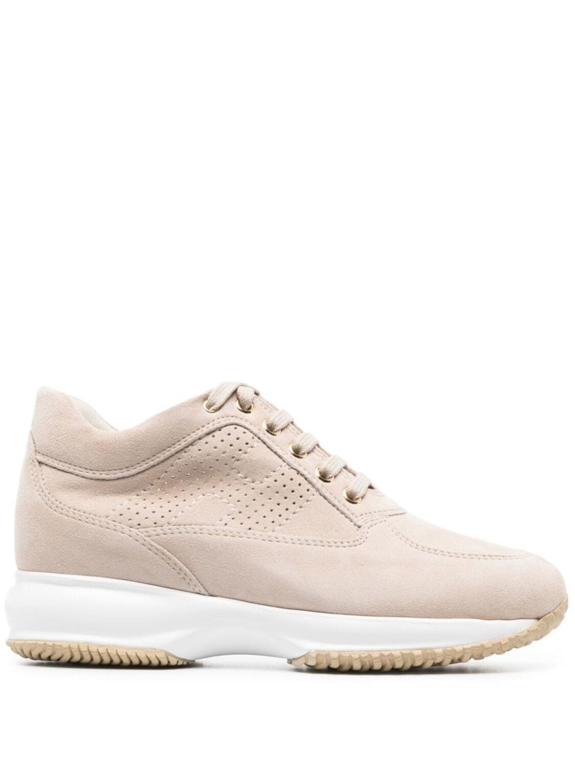 

Кроссовки Hogan Lace-up, светло-бежевый