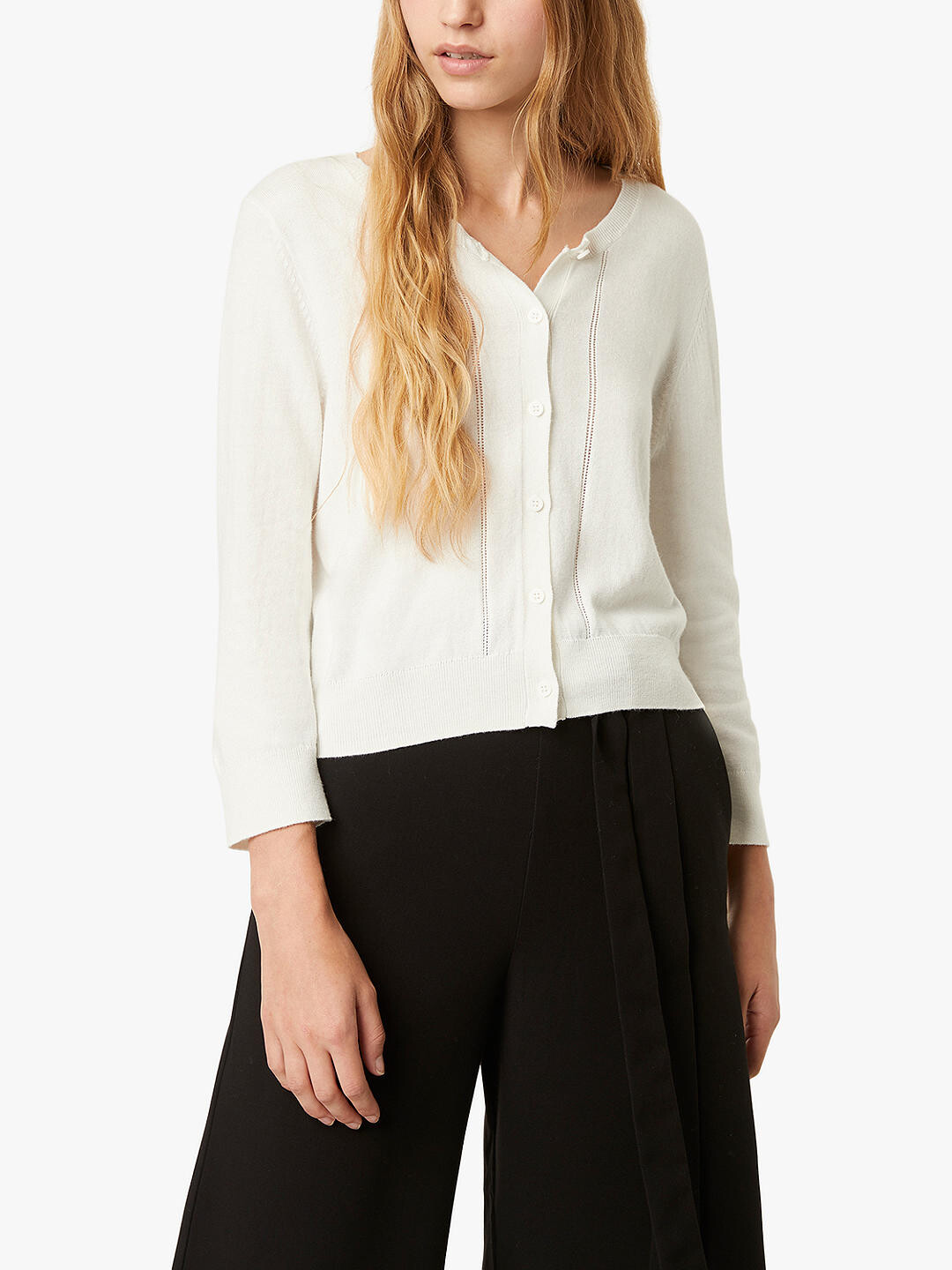 

Кардиган French Connection Spring Bambino, летний белый